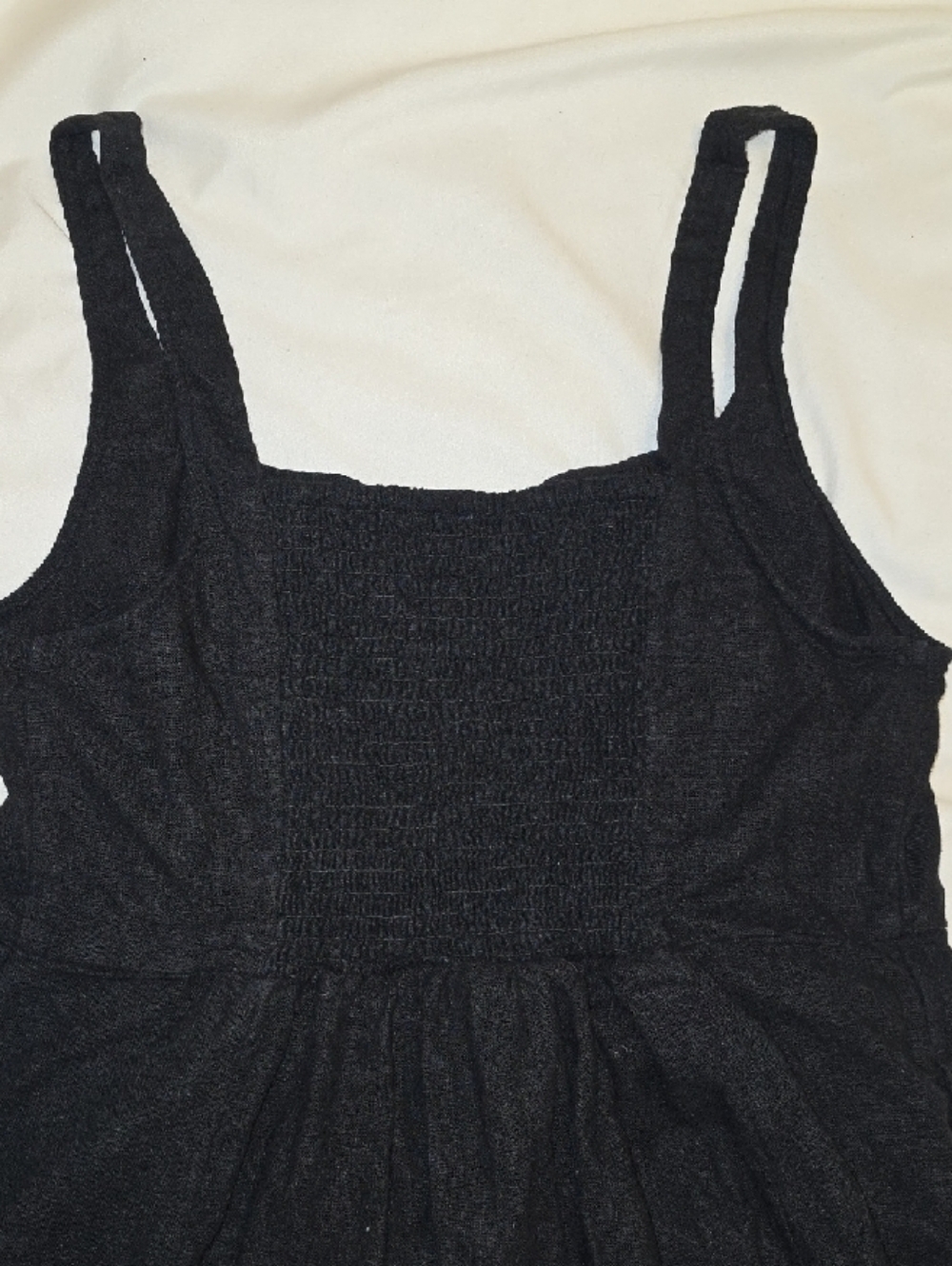 Old Navy Black Fit & Flare Midi Dress - Picture 5 of 6